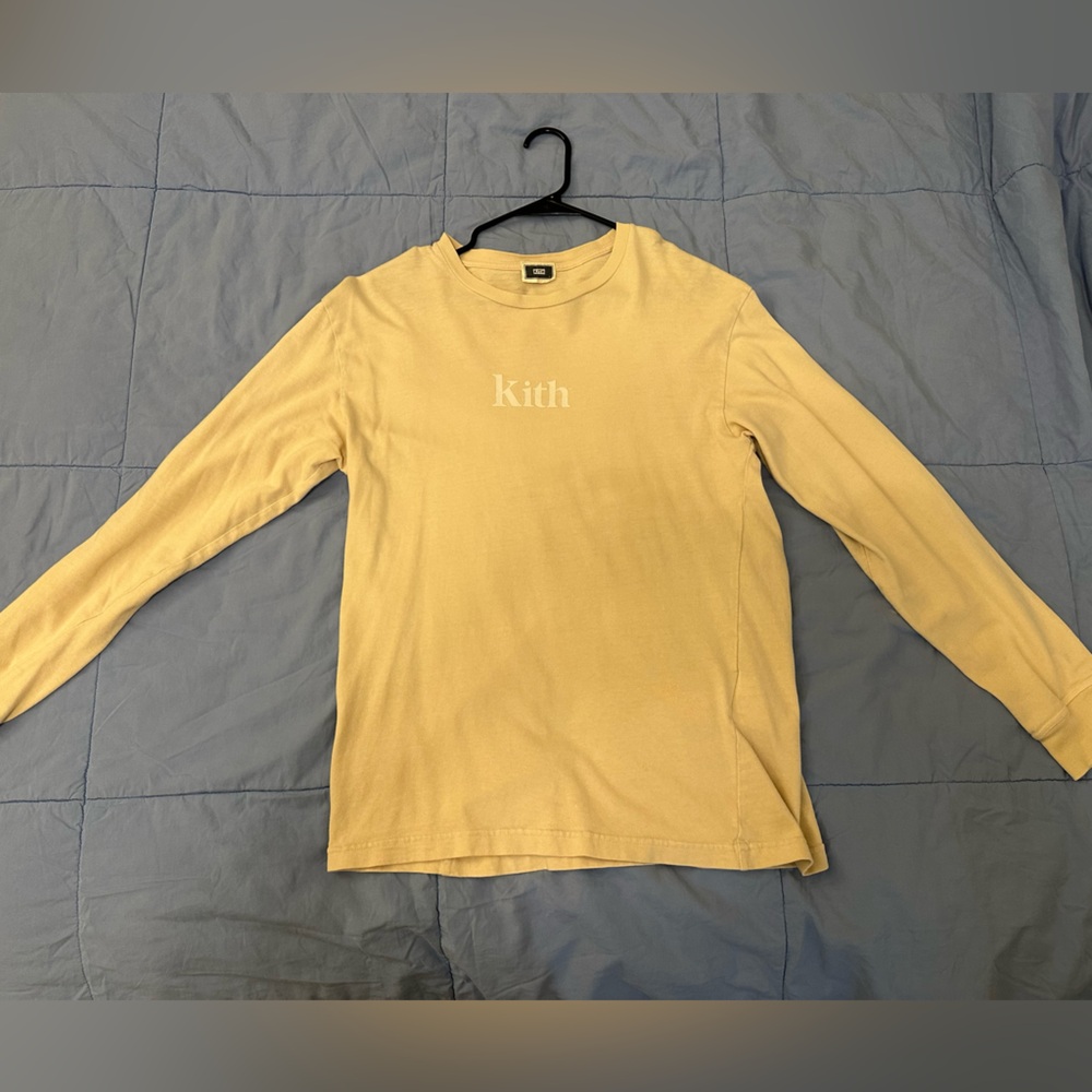 Kith cream Long Sleeve Tee